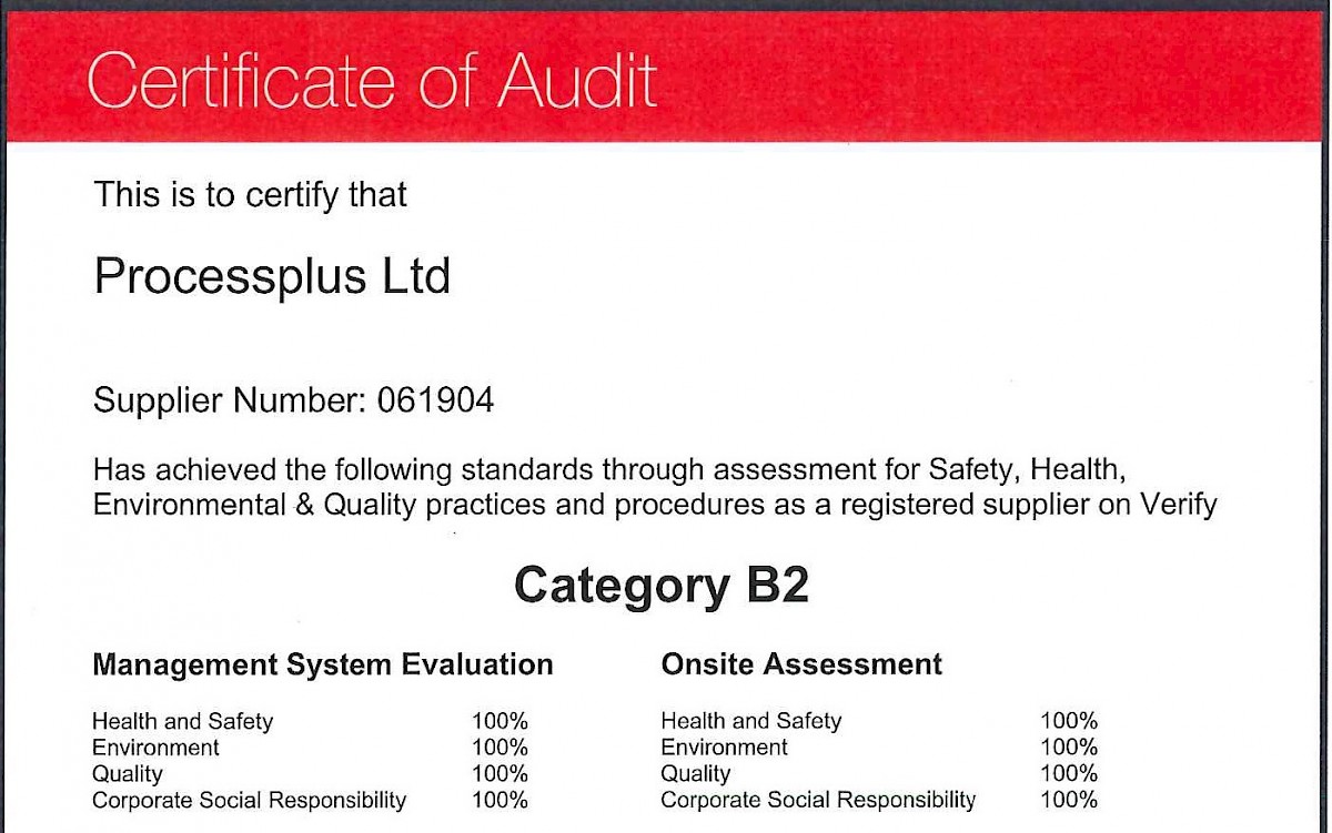 Successful achillies audit